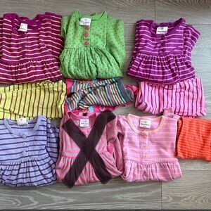 Lot of Hanna Andersson dresses and pants